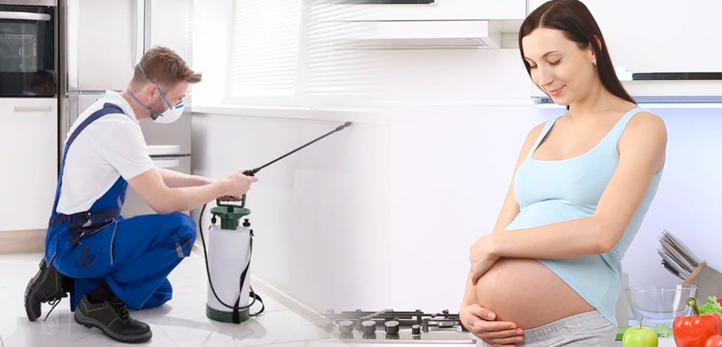 respirar insecticidas durante el embarazo